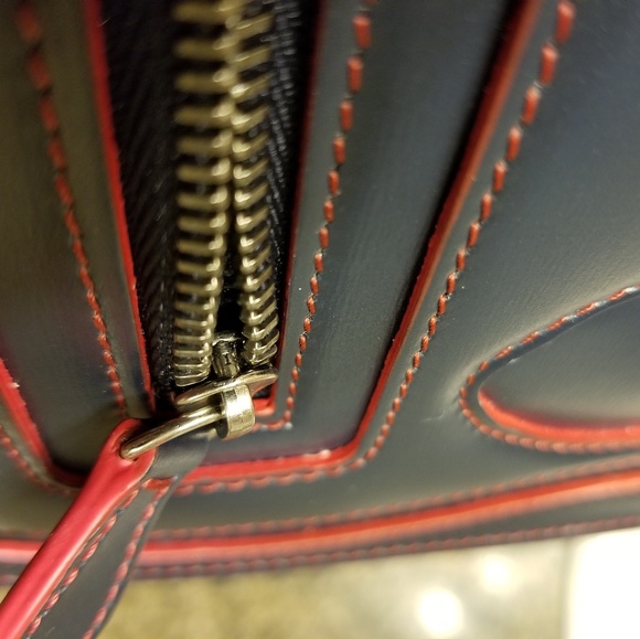 Brand new Celine Nano Navy with Red trim - Picture 8 of 10